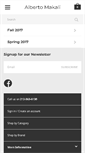 Mobile Screenshot of albertomakali.com